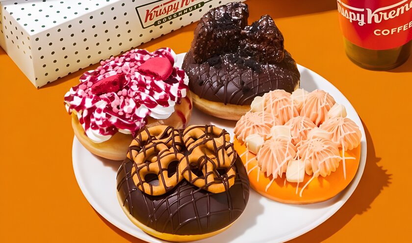 Krispy Kreme подарил культовым десертам новую форму