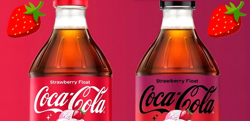 Клубничный вихрь в банке: Coca‑Cola готовит яркую новинку