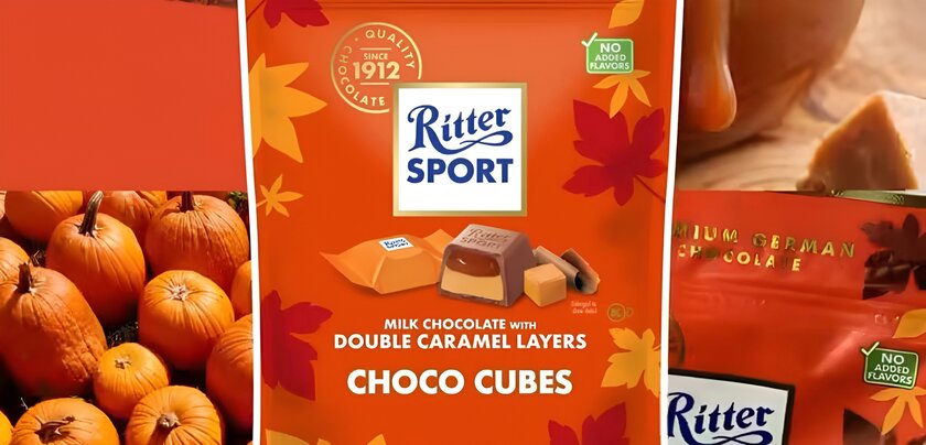 Кубики счастья: Ritter Sport радует осенними новинками