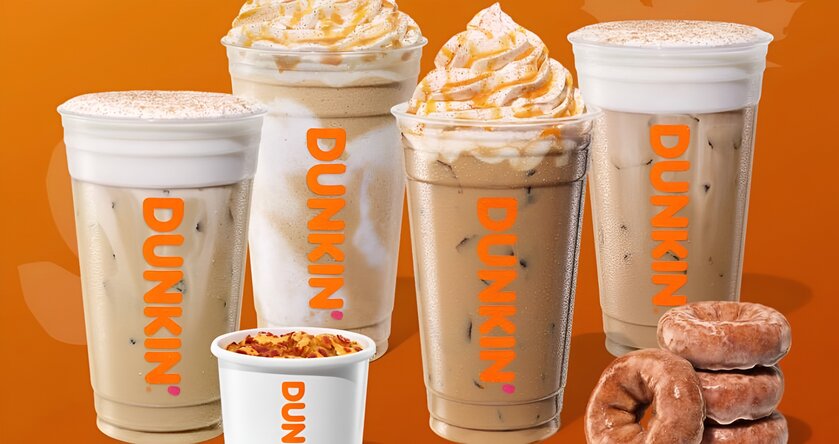 Dunkin дарит кофе за покупку десертов