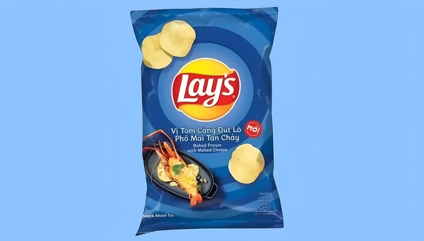 Морепродукты и сыр объединились в новинке от Lays