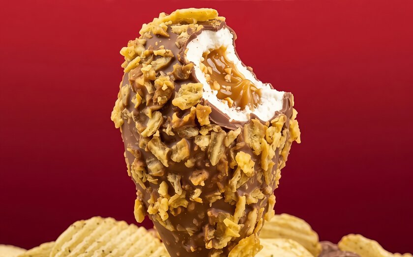 Появилась возможность попробовать куриную ножку со вкусом Snickers
