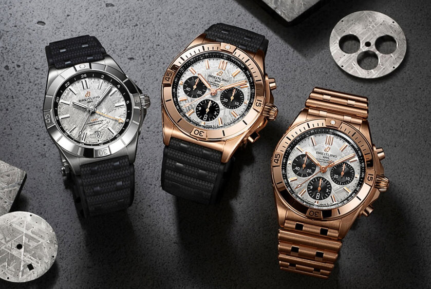 Breitling и Эрлинг Холанд представили ограниченную серию Chronomat из метеорита