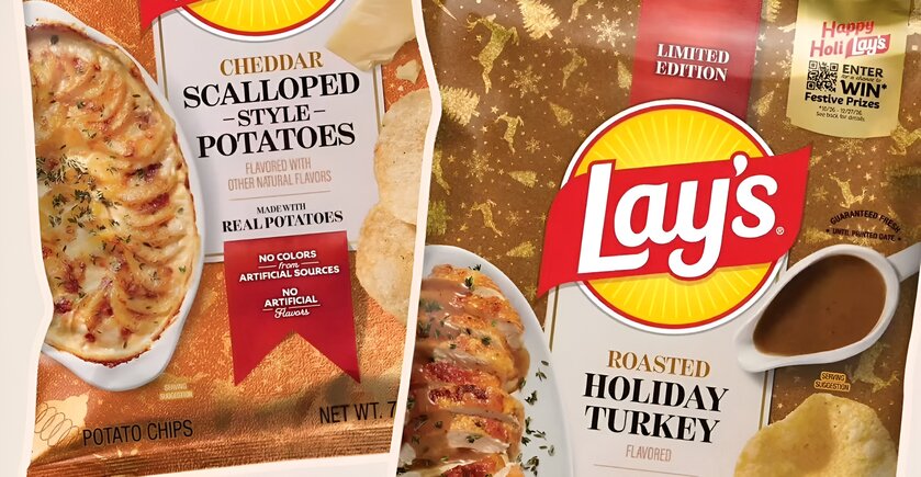 Рождество хрустит по‑новому: пробуем праздничные вкусы Lays