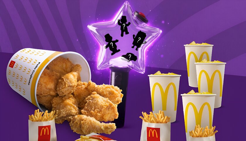 McDonalds раздаёт секретные комбо-наборы с ретро-игрушками