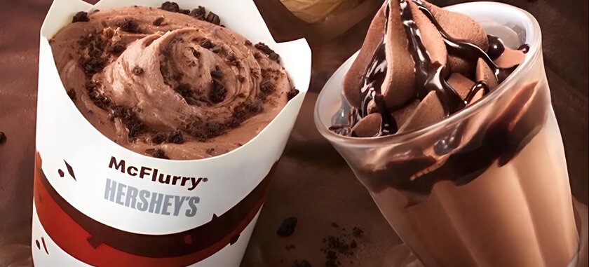 Культовая линейка десертов Hersheys вернулась в McDonalds