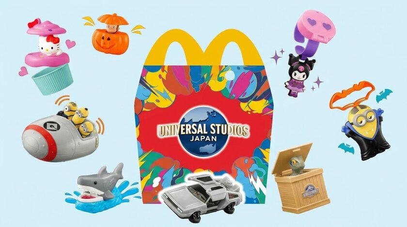 Любимые герои Universal Studios забегут в McDonalds