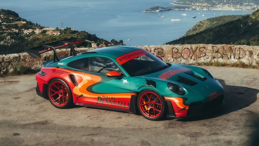 Уникальный Porsche 911 GT3 RS, созданный Дуа Липой, выставлен на аукцион