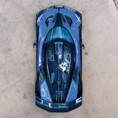 Первый в истории серийный Bugatti Bolide отправился на аукцион