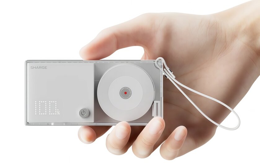 Sharge выпустила powerbank в стиле 60-х Retractable 3-in-1